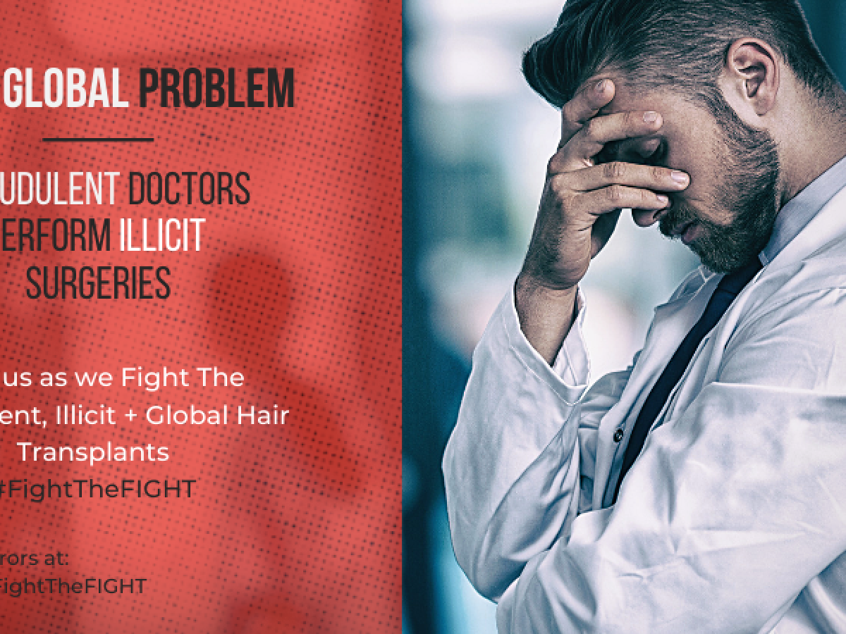 ISHRS - TO COMBAT FRAUDULENT HAIR RESTORATION PRACTICES ISHRS - TO COMBAT FRAUDULENT HAIR RESTORATION PRACTICES