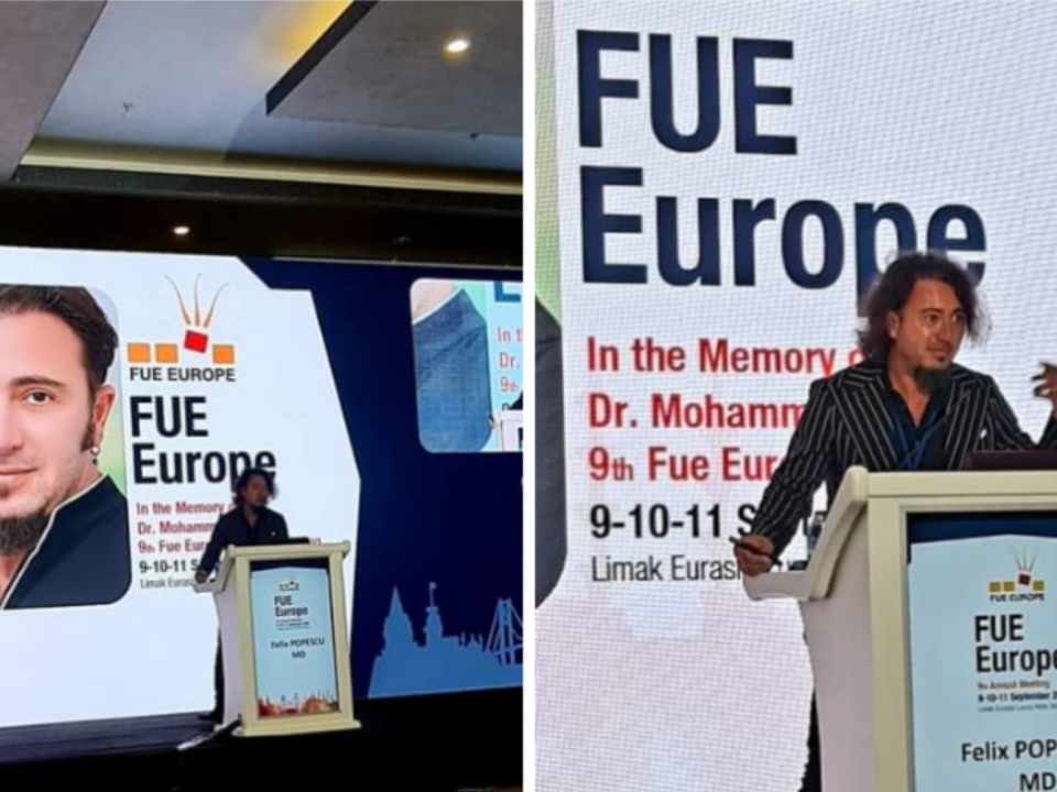 Dr. Felix la FUE Europe 2021