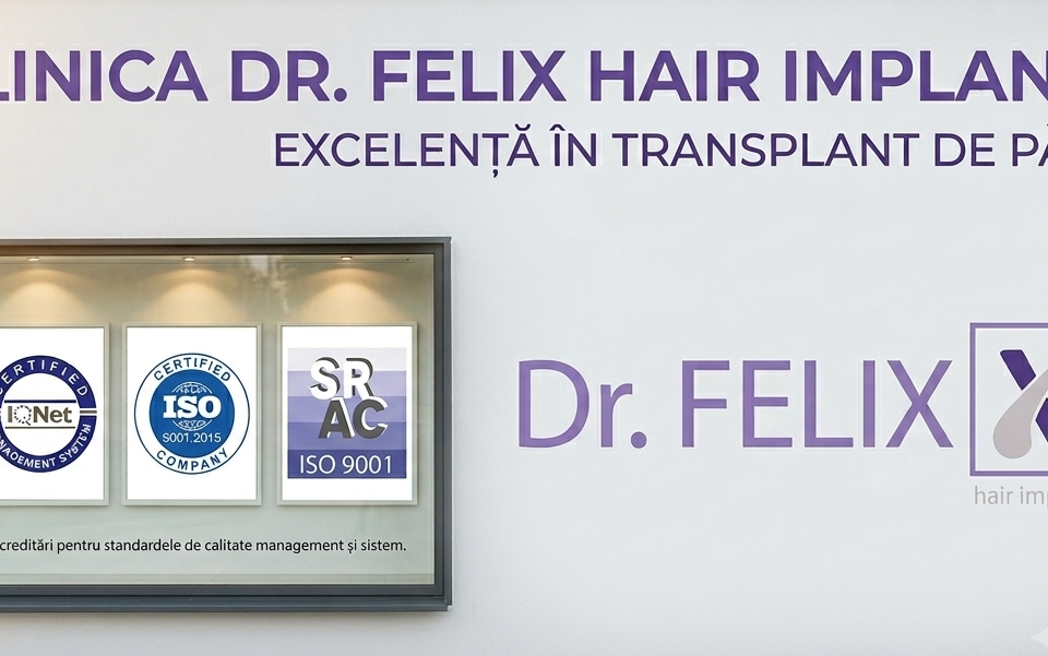 Ce inseamna o clinica de implant de par, certificata ISO 9001 si IQ NET?
