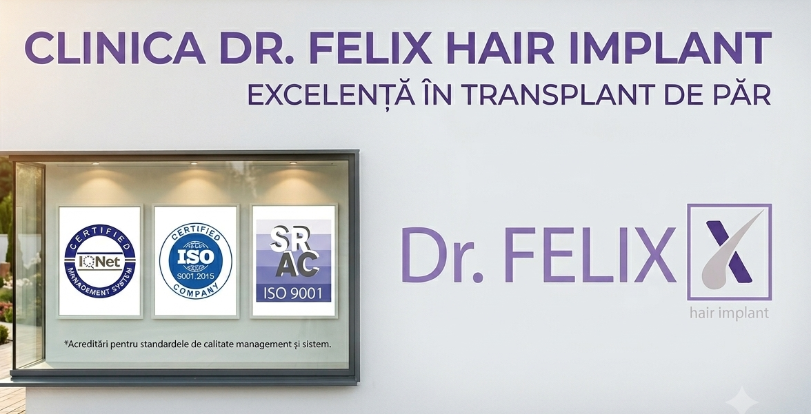 Ce inseamna o clinica de implant de par, certificata ISO 9001 si IQ NET?