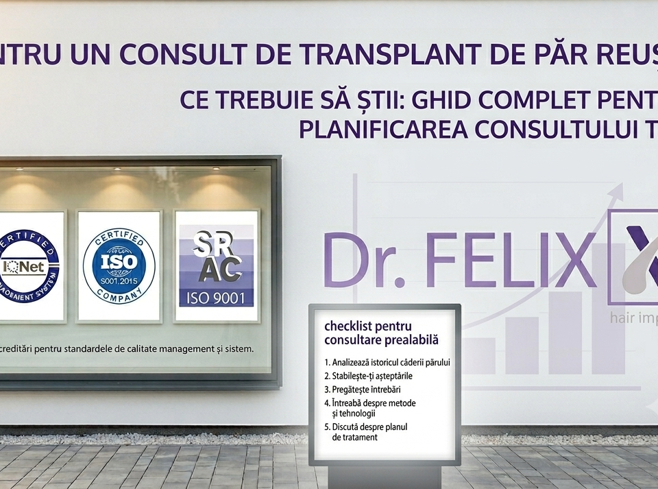 Ce intrebari sa pui la consultatia pentru implant de par,